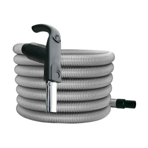 Manguera completa Ø 32 QUICK FLOW de 9 m con interruptor para puesta en marcha de la central de aspiración y…