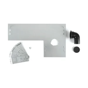Kit de instalación trasera para QB DE PARED cod. CM330Q