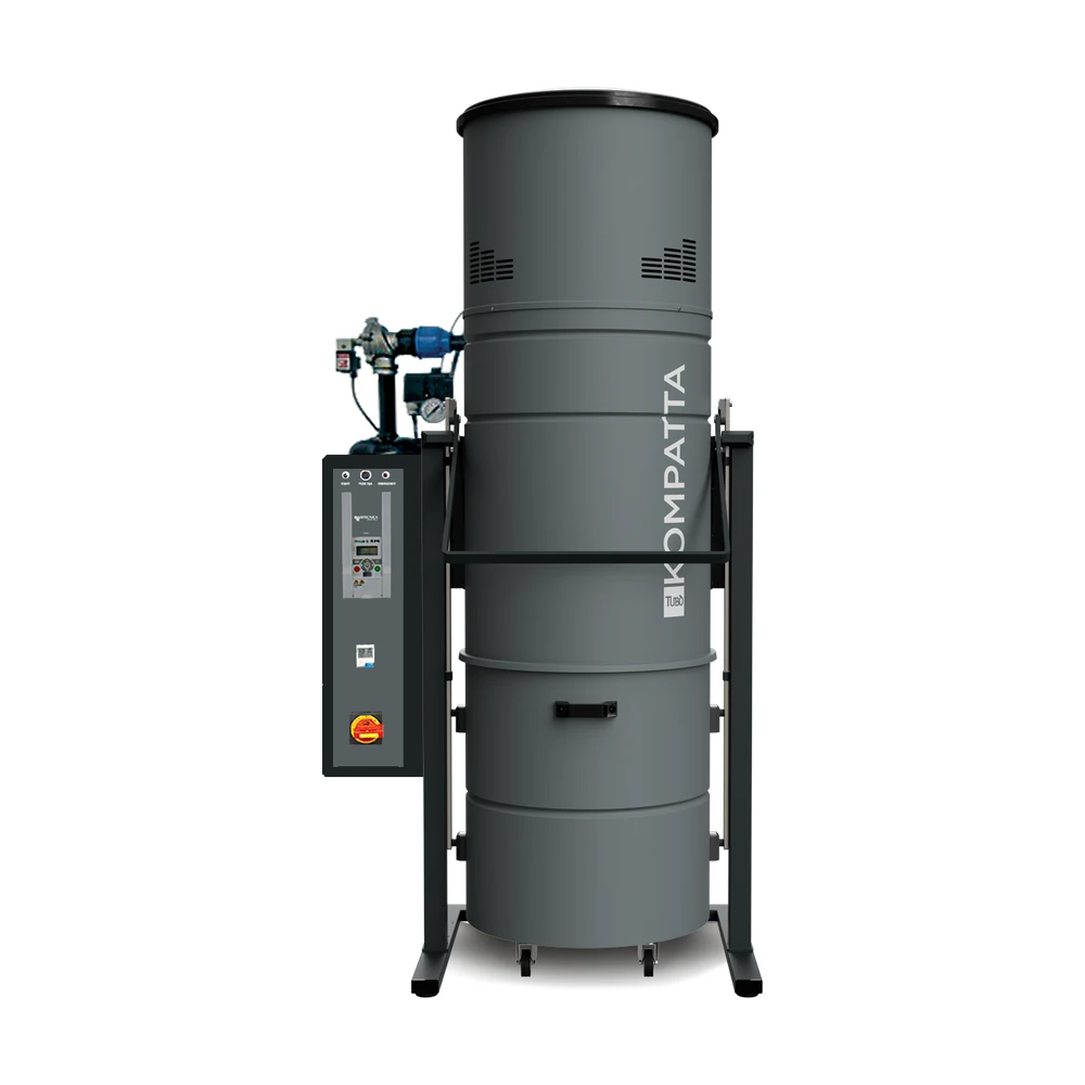 Central de aspiración Kompatta KT20A AUX · 3 kW · 380 V trifásica · autolimpieza Air Cleaning AUX