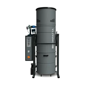 Central de aspiración Kompatta KT30A · 4,8 kW · 380 V trifásica · autolimpieza Air Cleaning