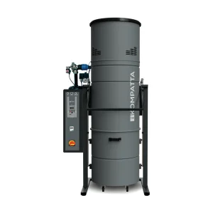 Central de aspiración Kompatta KT30A AUX · 4,8 kW · 380 V trifásica · autolimpieza Air Cleaning AUX