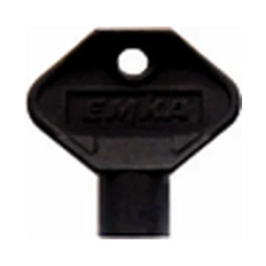 Llave triangular para caja DE EMPOTRAR (cod. CM010Q) o DE PARED (cod. CM020Q) para central QB Q200