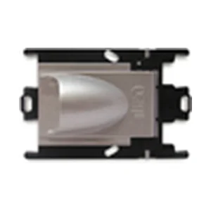 Cuerpo de toma NEW AIR Bticino LIGHT TECH, LIVINGLIGHT, Vimar EIKON NEXT, gris metalizado