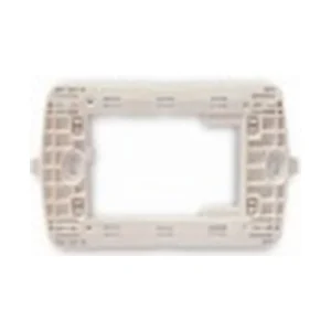 Soporte adaptador para placa Bticino LIGHT, LIVINGLIGHT, blanco