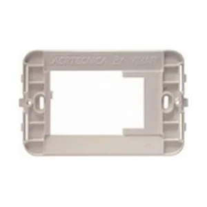 Soporte adaptador para placa Vimar IDEA RONDO’, marfil