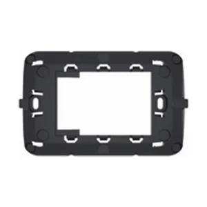 Soporte adaptador para placa Vimar EIKON, gris oscuro