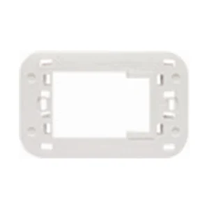 Soporte adaptador para placa Bticino AXOLUTE blanco brillante