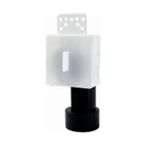 Contratoma SQUARE Ø 50 para empotrar con racor curvo