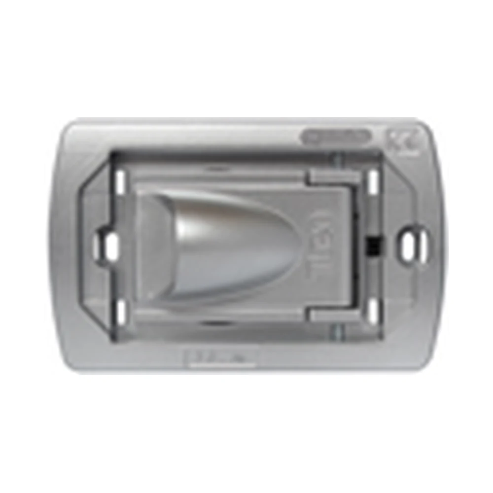 Toma NEW AIR Bticino Living Light Air, gris metalizado