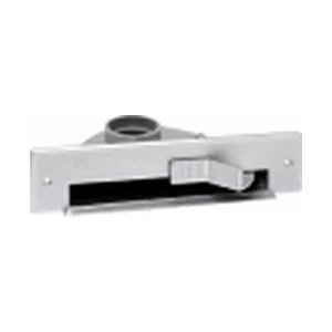 Toma VAC PAN ACTIVE para muebles, gris metalizado