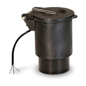 Toma OPEN Ø 40 de Moplen, con microinterruptor IP65