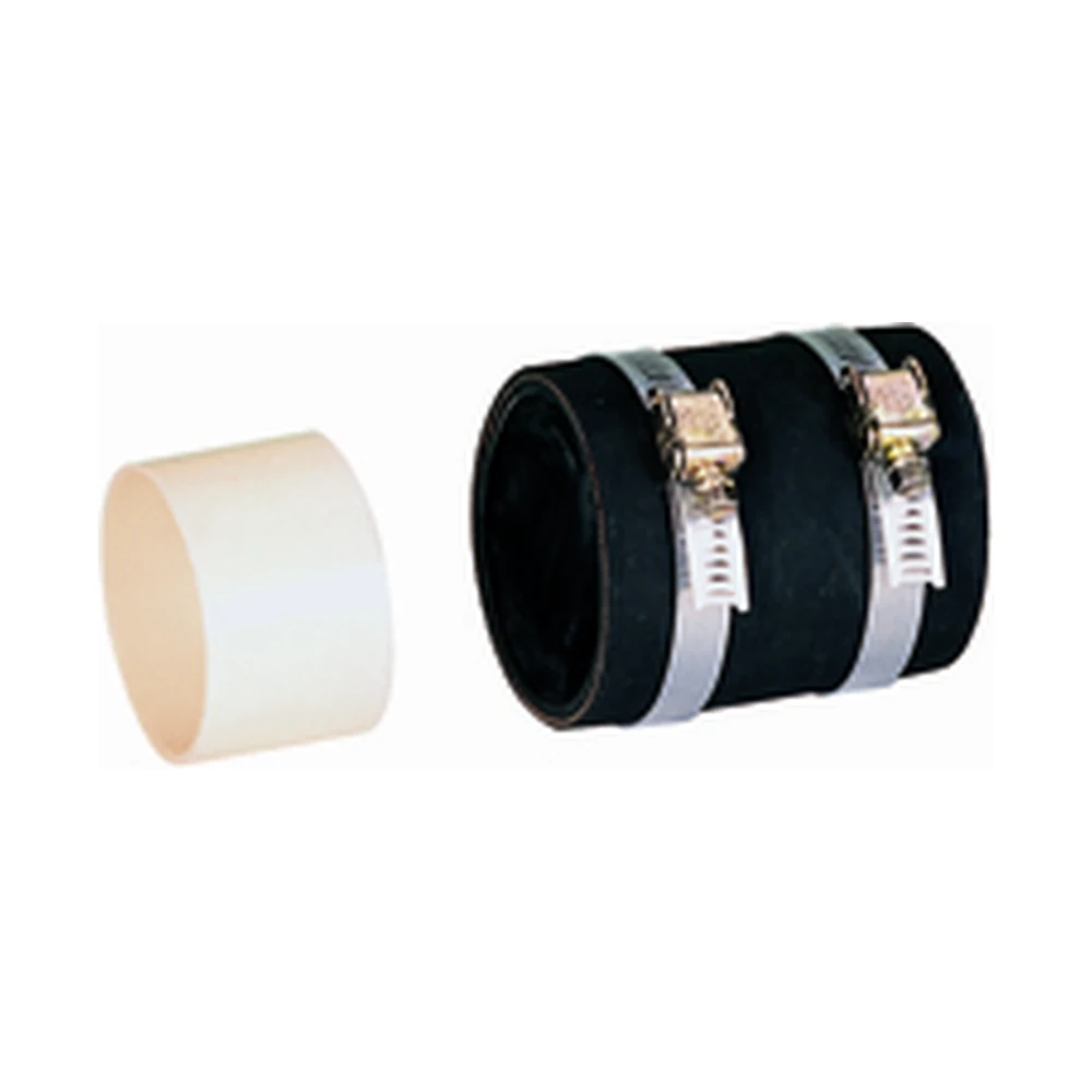 Manguito radior Ø 60-63 con abrazaderas de metal para instalación de tomas OPEN cód. PA460, PA465, PA470, PA475