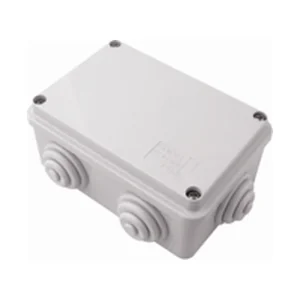 Caja eléctrica de derivación estanca IP55 80x80x40 con sujetacables