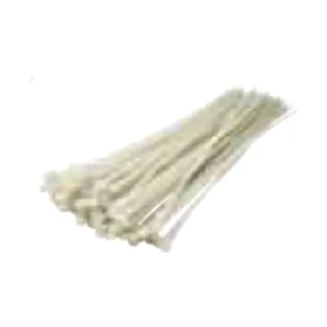 Abrazaderas para cables PVC 36 cm blancas