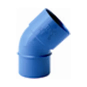 Codo PVC Ø 50 a 45° M/H