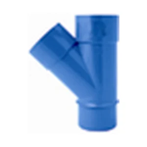Derivación PVC Ø 50 a 45° M/H