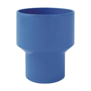 Aumento cónico concéntrico PVC 82H/100H para rejilla de expulsión