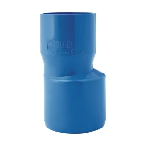 Aumento cónico excéntrico PVC Ø 63H/80M