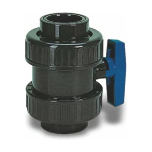 Válvula de esfera manual para tubo PVC Ø 80